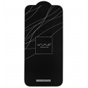 Защитное стекло для iPhone 14 Pro Max, iPhone 15 Plus, 2.5D, WAVE Premium, черное