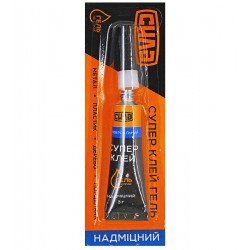 Супер клей Сила, гель, 3 гр Супер клей Сила, гель, 3 гр