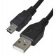 Кабель Mini-USB - USB, Cablexpert CCP-USB2-AM5P-6, преміум, 5-pin, 1,8 метра, чорний