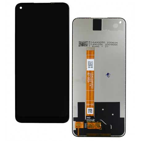 Дисплей Oppo A52, Oppo A72, Oppo A92, із сенсорним екраном (дисплейний модуль), чорний, High Copy