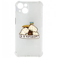 Чехол для iPhone 14 WAVE Love of the state, прозрачный силикон, shack Чехол для iPhone 14 WAVE Love of the state, прозрачный силикон, shack