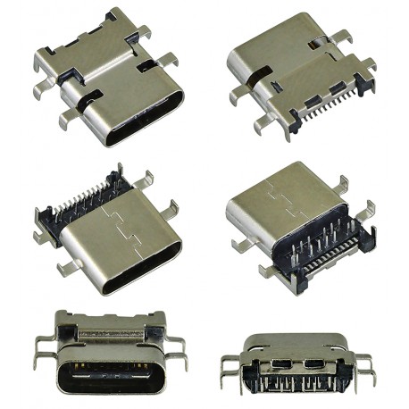 Коннектор зарядки, 26 pin, тип3, USB Type-C