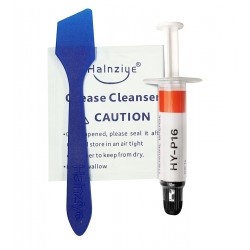 Термопаста HY-P16 Halnziye (серая) 16,1w/m-k, 1 г, шприц