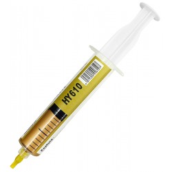 Термопаста HY610 Halnziye, золотистая, 3,05w/m-k 20 гр, шприц