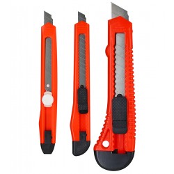 Набір канцелярських ножів Vorel, 3 шт.