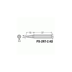 Паяльное жало GOOT PX-2RT-2.4D Паяльное жало GOOT PX-2RT-2.4D