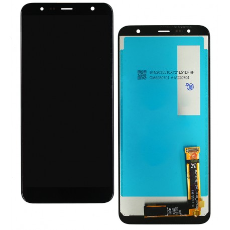 Дисплей для Samsung J415 Galaxy J4 +, J415F Galaxy J4 +, J610 Galaxy J6 +, чорний, з сенсорним екраном, (TFT), з регулюванням яскравості, копія