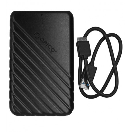 Карман зовнішній для жорсткого диску 2.5" Orico USB 3.0, пластик, Black
