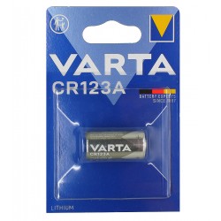 Батарейка CR123A Varta для бездротової охоронної сигналізації (Ajax MotionProtect, Tiras), 1шт Батарейка CR123A Varta для бездротової охоронної сигналізації (Ajax MotionProtect, Tiras), 1шт