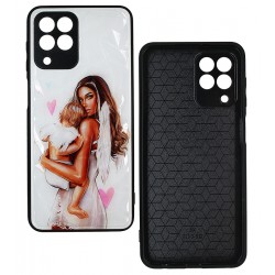 Чехол для Samsung M336 Galaxy M33, Ladies BabyGirl Prism, пластик-силикон Чехол для Samsung M336 Galaxy M33, Ladies BabyGirl Prism, пластик-силикон