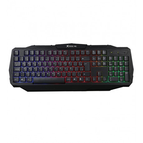 Клавіатура XTRIKE ME Gaming KB-302 (UA/RU/ENG розкладка) (black)