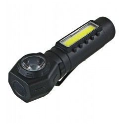 Фонарик налобный LED RL-212 |Type-C, XPE LED+COB, Magnetic fix torch| (black)