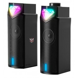 Компьютерные колонки ONIKUMA RGB Backlight L1 |3Wx2, BT5.3/USB, Mic| (blac