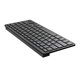 Клавиатура Hoco 2.4G Wireless BT dual mode keyboard DI18 (Ukr/Ru/En) (black)