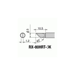 Паяльное жало GOOT RX-80HRT-3K Паяльное жало GOOT RX-80HRT-3K