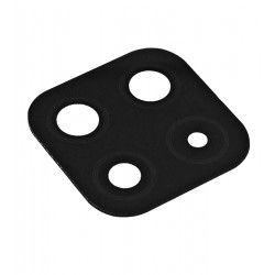 Скло камери Samsung A225 Galaxy A22 (2021) 4G, чорний, без рамки. розмір 23,9Х24,5мм