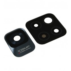 Скло камери для Xiaomi Redmi Note 11 Pro Plus 5G, чорний, без рамки