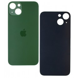 Задня панель корпуса для iPhone 13, зеленая, не нужно снимать стекло камеры, big hole Задня панель корпуса для iPhone 13, зеленая, не нужно снимать стекло камеры, big hole