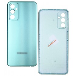 Задня панель корпуса для Samsung M135 Galaxy M13, блакитна, light blue