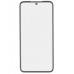 Стекло корпуса для Samsung S901 Galaxy S22 5G, с ОСА-пленкой, черное