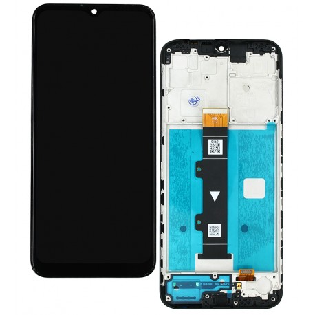 Дисплей для Motorola XT2127 Moto G10, черный, с рамкой, High Copy