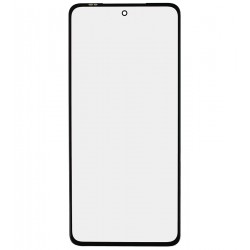 Скло дисплея для Motorola XT2255 Moto G72, з OCA-плівкою, чорне