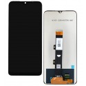 Дисплей для Motorola Moto E22, Moto E22i, черный, без рамки, High quality