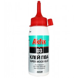 Клей ПВА Akfix D3 Super Wood Glue, 150г Клей ПВА Akfix D3 Super Wood Glue, 150г