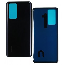 Задняя панель корпуса для Xiaomi 12 Pro, черная, High Copy