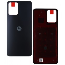 Задня панель корпусу Motorola Moto G23, Black, чорна