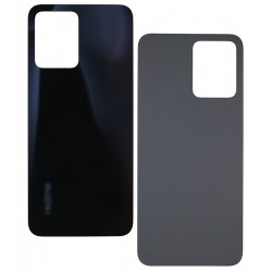 Задняя панель корпуса Realme C35, Black, черная