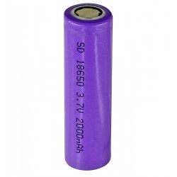 Акумулятор 18650 (Li-ion 3.7V 2000mAh) Акумулятор 18650 (Li-ion 3.7V 2000mAh)