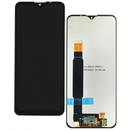 Дисплей для Wiko Power U10, черный, с сенсорным экраном (дисплейный модуль)