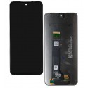 Дисплей для Motorola Moto G13, Moto G23, черный, без рамки, High quality