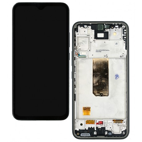 Дисплей для Samsung A546F Galaxy A54 (2023), черный, с сенсорным экраном, с широким ободком, (OLED), High Copy