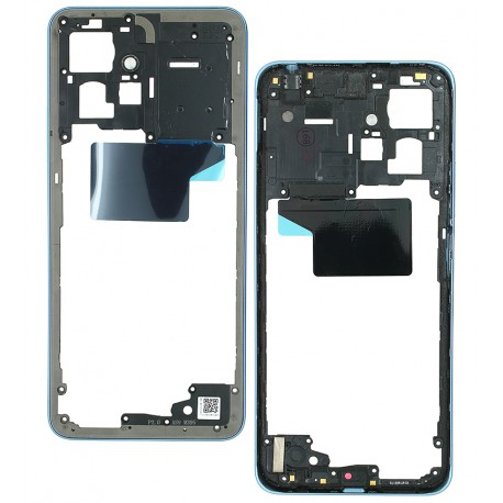 Середня частина корпусу Xiaomi Redmi Note 12 5G, синя