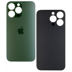 Задня панель корпуса для iPhone 13 Pro, зеленая, не нужно снимать стекло камеры, Alpine Green, big hole Задня панель корпуса для iPhone 13 Pro, зеленая, не нужно снимать стекло камеры, Alpine Green, big hole