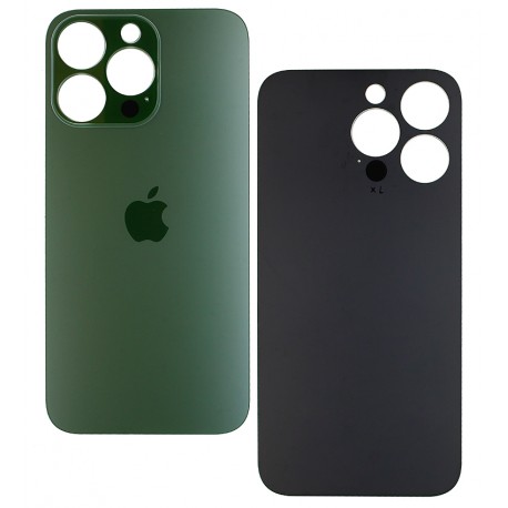 Задня панель корпуса для iPhone 13 Pro, зеленая, не нужно снимать стекло камеры, Alpine Green, big hole