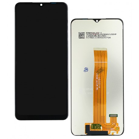 Дисплей для Samsung M127 Galaxy M12, черный, без рамки, оригинал (PRC)