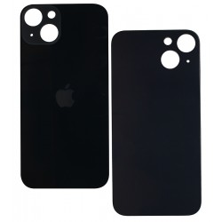 Задня панель корпуса для iPhone 13, черная, не нужно снимать стекло камеры, big hole Задня панель корпуса для iPhone 13, черная, не нужно снимать стекло камеры, big hole