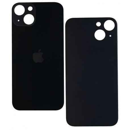 Задня панель корпуса для iPhone 13, черная, не нужно снимать стекло камеры, big hole