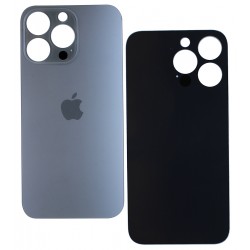 Задня панель корпуса для iPhone 13 Pro, голубая, не нужно снимать стекло камеры, sierra Blue, big hole Задня панель корпуса для iPhone 13 Pro, голубая, не нужно снимать стекло камеры, sierra Blue, big hole