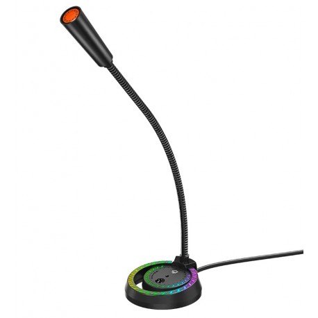 Мікрофон ігровий MeeTion MT-MC14 RGB | USB | (black)