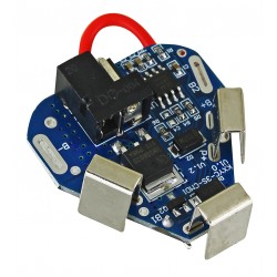 BMS Контролер заряду-розряду 3-х Li-Ion 18650, KXYC-3S-CMD1, 11.1-12.6V, 8A/40A max, для шуруповерта, з роз'ємами BMS Контролер заряду-розряду 3-х Li-Ion 18650, KXYC-3S-CMD1, 11.1-12.6V, 8A/40A max, для шуруповерта, з роз'ємами