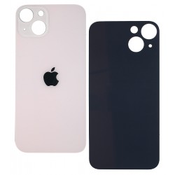 Задня панель корпуса для iPhone 13, розовая, не нужно снимать стекло камеры, big hole Задня панель корпуса для iPhone 13, розовая, не нужно снимать стекло камеры, big hole