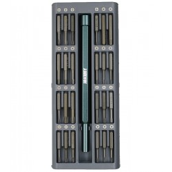 Отвертка с битами Jakemy JM-8169, T04, T05, T06, T07, T08, T09, T10, T15, T20, T03, T02, PH000, PH00, PH0, H 0,7 мм, H 0,9 мм, H 1,3 мм, H 1,5 мм, ... Отвертка с битами Jakemy JM-8169, T04, T05, T06, T07, T08, T09, T10, T15, T20, T03, T02, PH000, PH00, PH0, H 0,7 мм, H 0,9 мм, H 1,3 мм, H 1,5 мм, ...