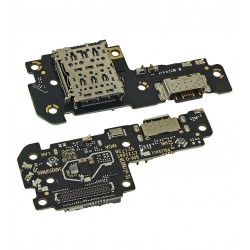 Шлейф для Xiaomi Note 12 Pro, Poco X5 Pro, коннектора зарядки, с микрофоном, (плата зарядки), USB тип-C