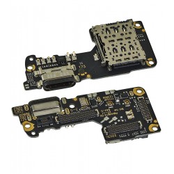 Шлейф для Xiaomi 12, Xiaomi 12X, коннектора зарядки, с микрофоном, (плата зарядки), USB тип-C Шлейф для Xiaomi 12, Xiaomi 12X, коннектора зарядки, с микрофоном, (плата зарядки), USB тип-C