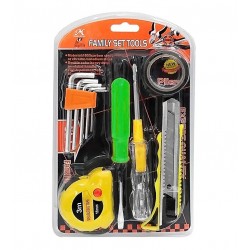 Набір інструментів 6 в 1 (Рулетка, Ніж, відгалуження, індикаторна викрутка, шестигранники, ізолента)