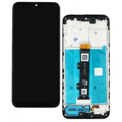 Дисплей для Motorola XT2128 Moto G20, черный, с рамкой, High quality Дисплей для Motorola XT2128 Moto G20, черный, с рамкой, High quality